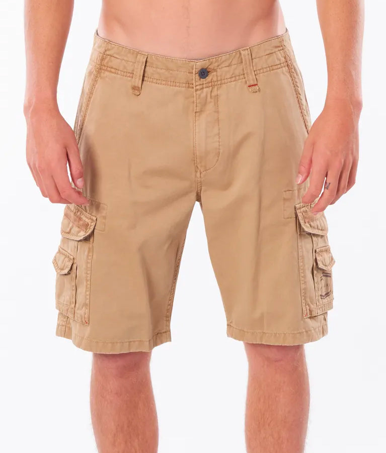 RIP CURL TRAIL CARGO WALKSHORTS 20" KHAKI