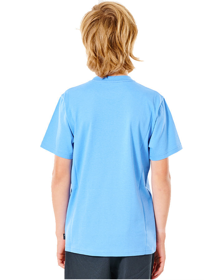 RIP CURL TUCKITO TEE BOY ELECTRIC BLUE